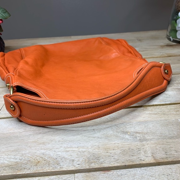 🌸Christopher Kon Orange leather hobo bag - Picture 11 of 11